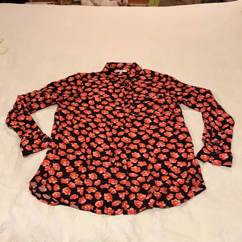 Ganni blouse. Viscose. Size US4.